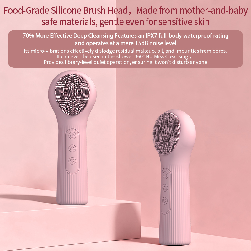 Silicone Cleansing Brush Recha - Silicone Face Scrubber Electric recension och pris