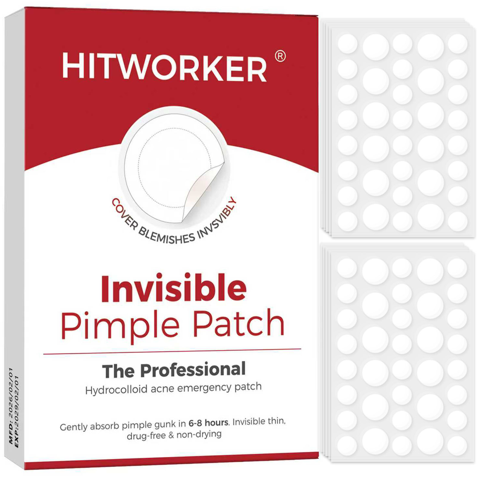 36/360 Pieces Hydrocolloid Acn - Hydrocolloid Pimple Patch recension och pris