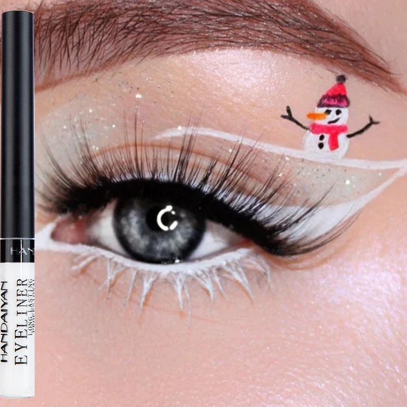12 Colors Colorful Liquid Eyel - Waterproof Liquid Eyeliner Pen recension och pris