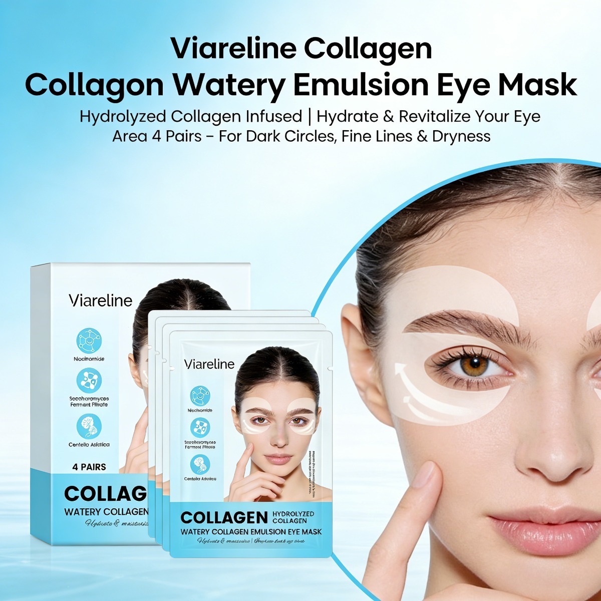 Collagen Eye Patches Reduce Fi - Collagen Under Eye Patches recension och pris