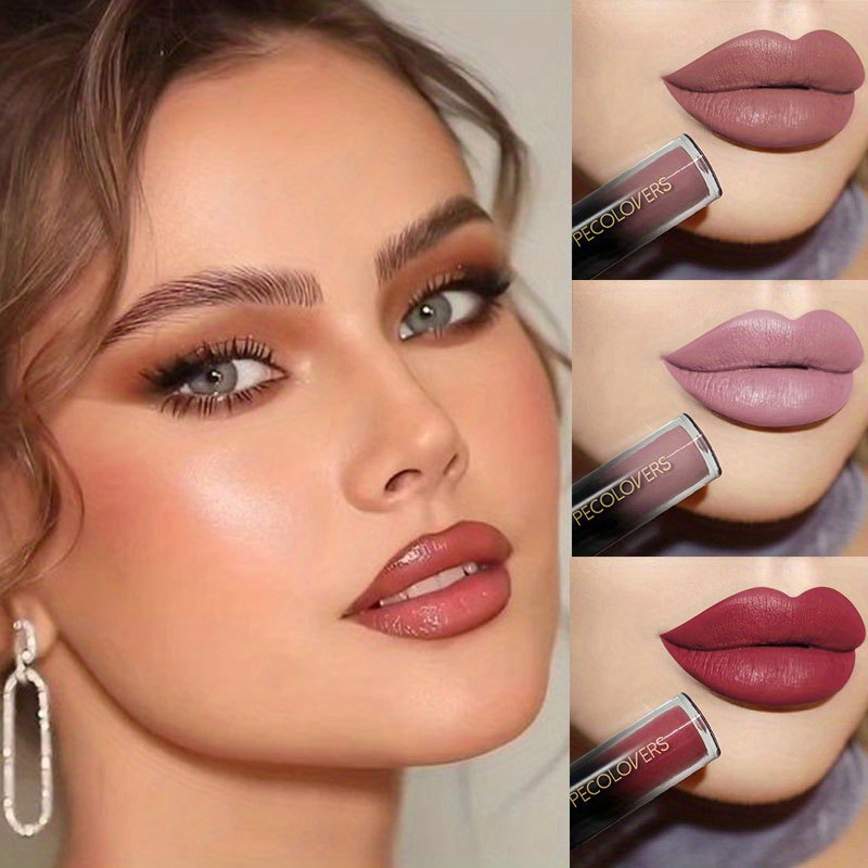 Lipstick Lip Gloss Makeup Wate - Matte Velvet Lip Tint Long Lasting recension och pris