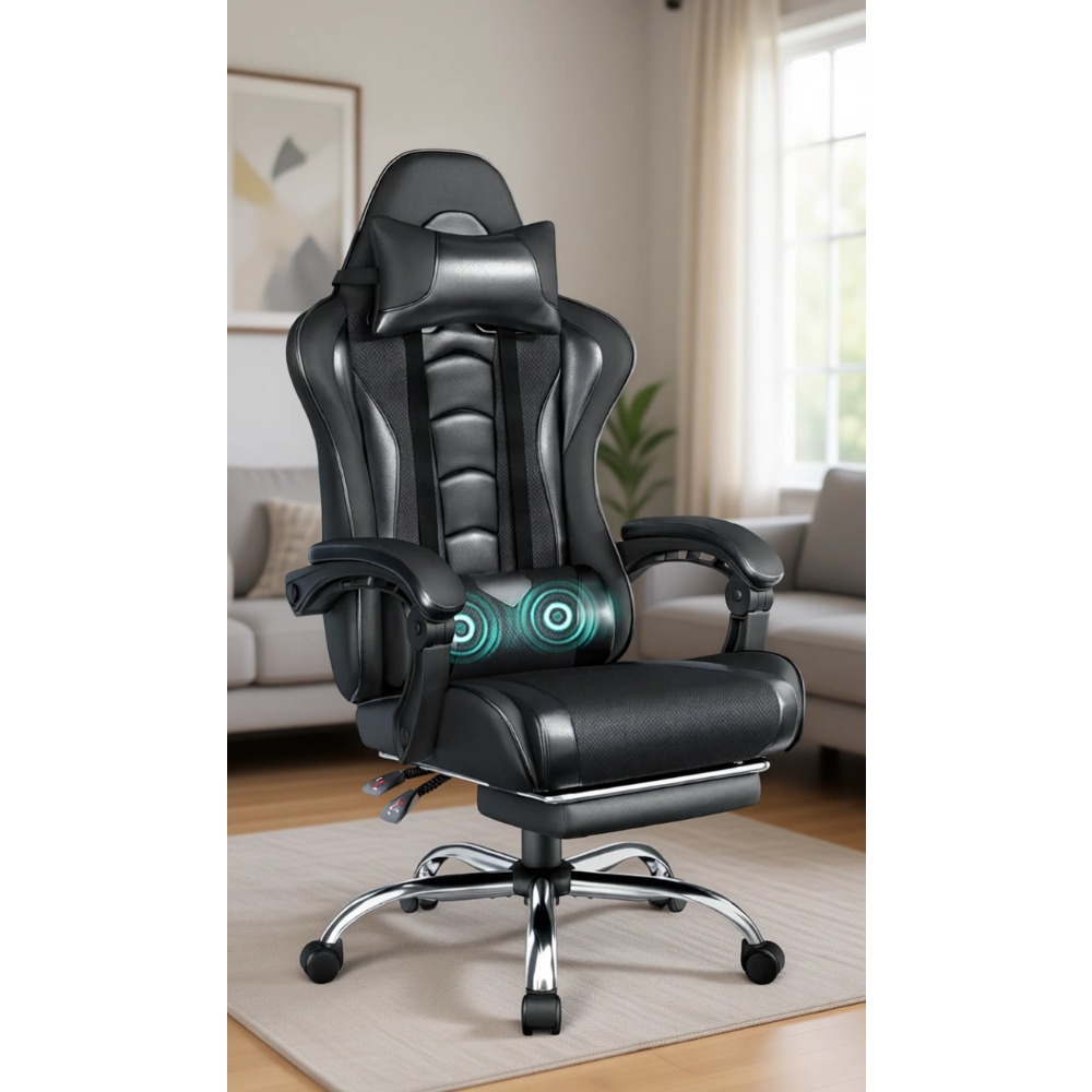 Comfortable PU Leather Gaming  - Massage recension och pris
