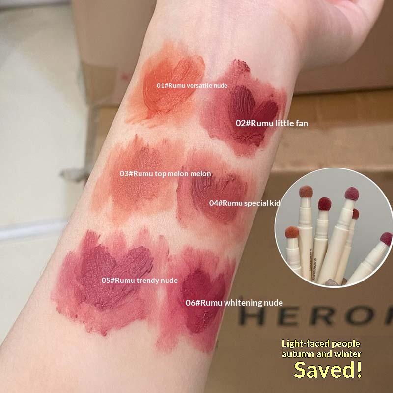 Fluffy Velvet Soft Lip Glaze L - Matte Velvet Lip Tint Long Lasting recension och pris