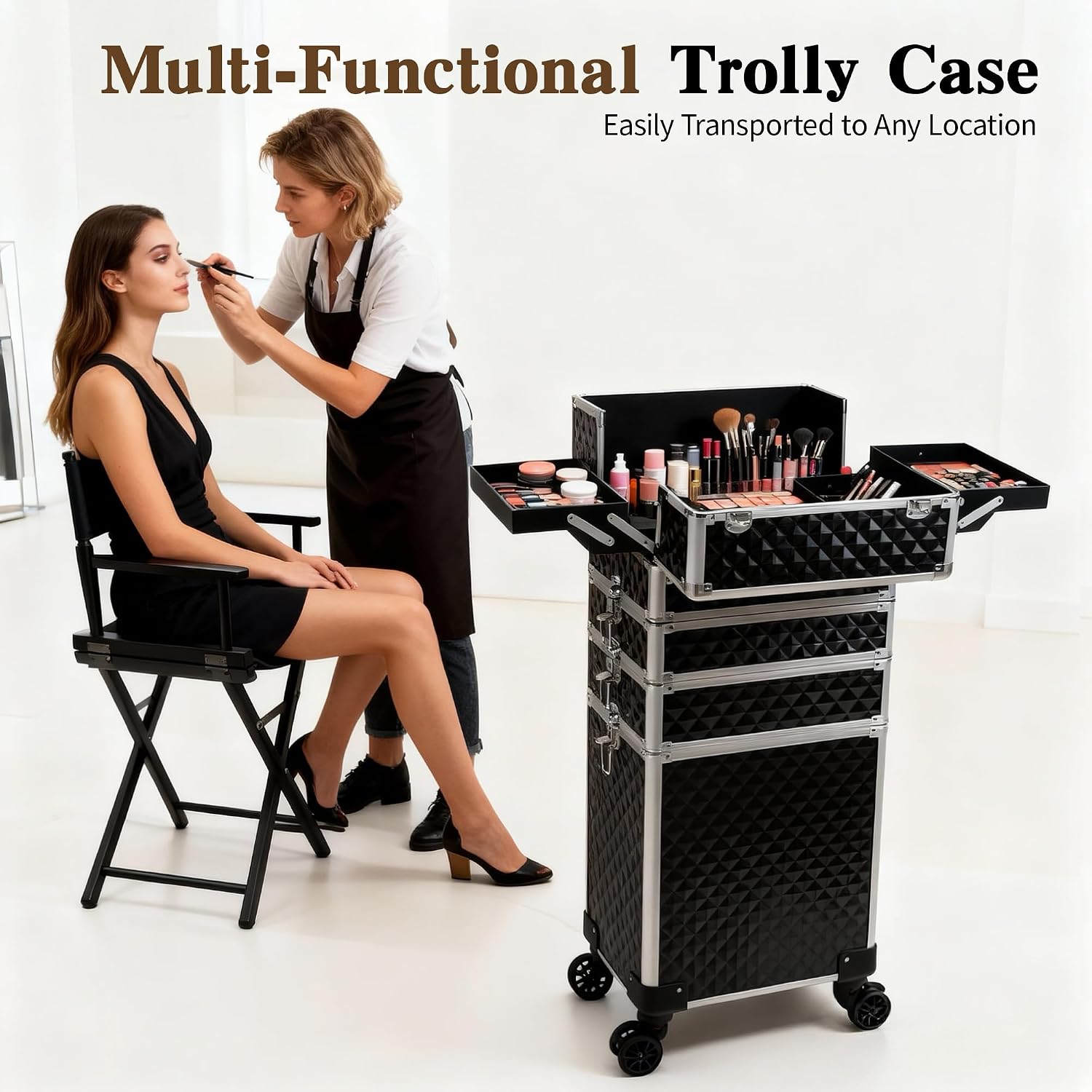 Rolling Makeup Train Case, Cos - Makeup recension och pris