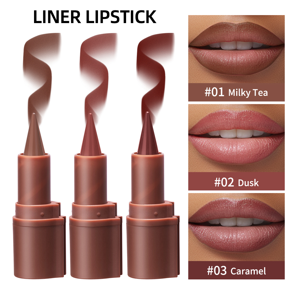 5 Shades Gradient Lip Crayon M - Matte Velvet Lip Tint Long Lasting recension och pris