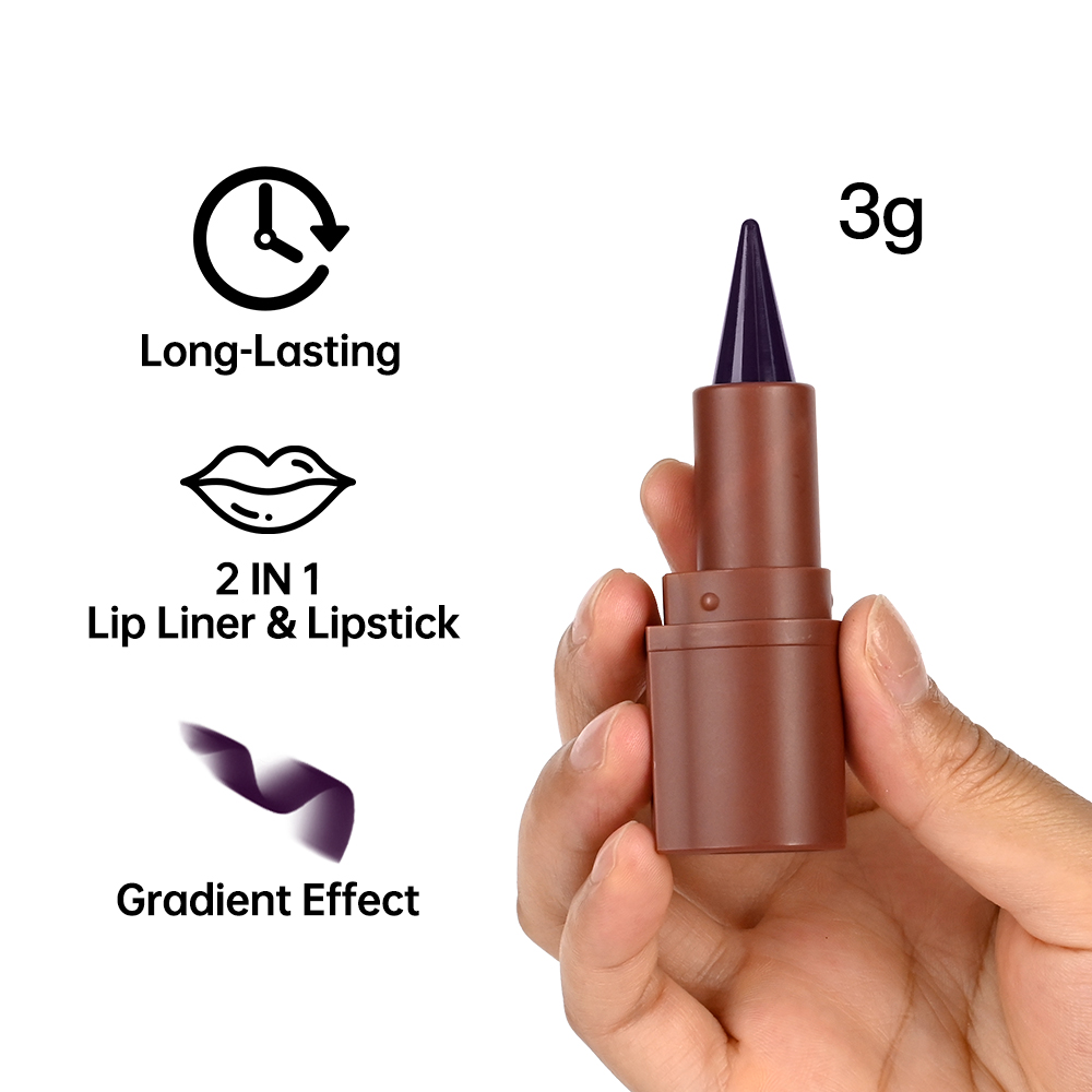 5 Shades Gradient Lip Crayon M - Matte Velvet Lip Tint Long Lasting recension och pris