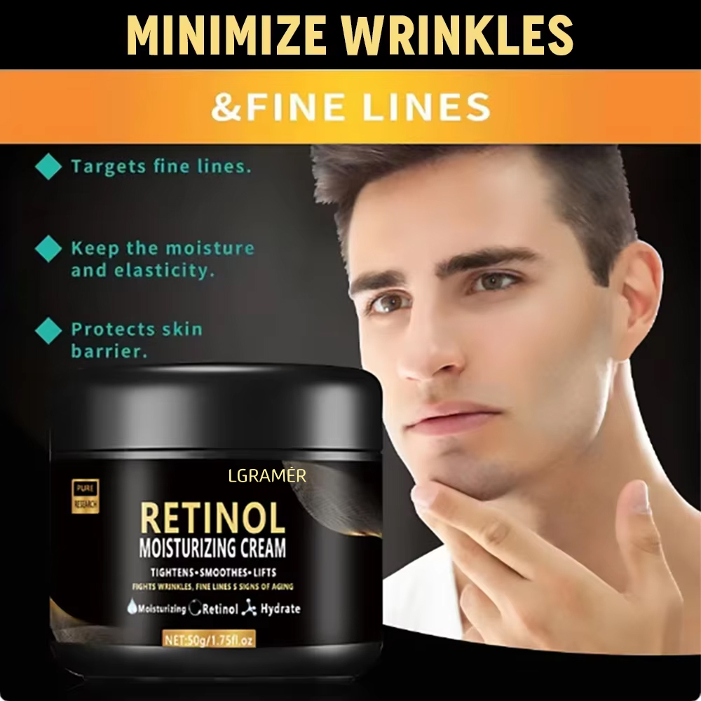 Men's Retinol Face Moisturizer - Retinol Anti Wrinkle Cream recension och pris