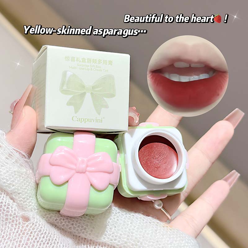 2 in 1 Matte Lip & Cheek Cream - Matte Velvet Lip Tint Long Lasting recension och pris