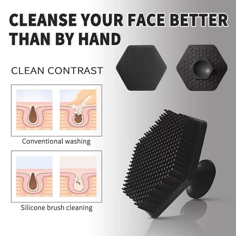 Mini Manual Facial Cleansing B - Silicone Face Scrubber Electric recension och pris