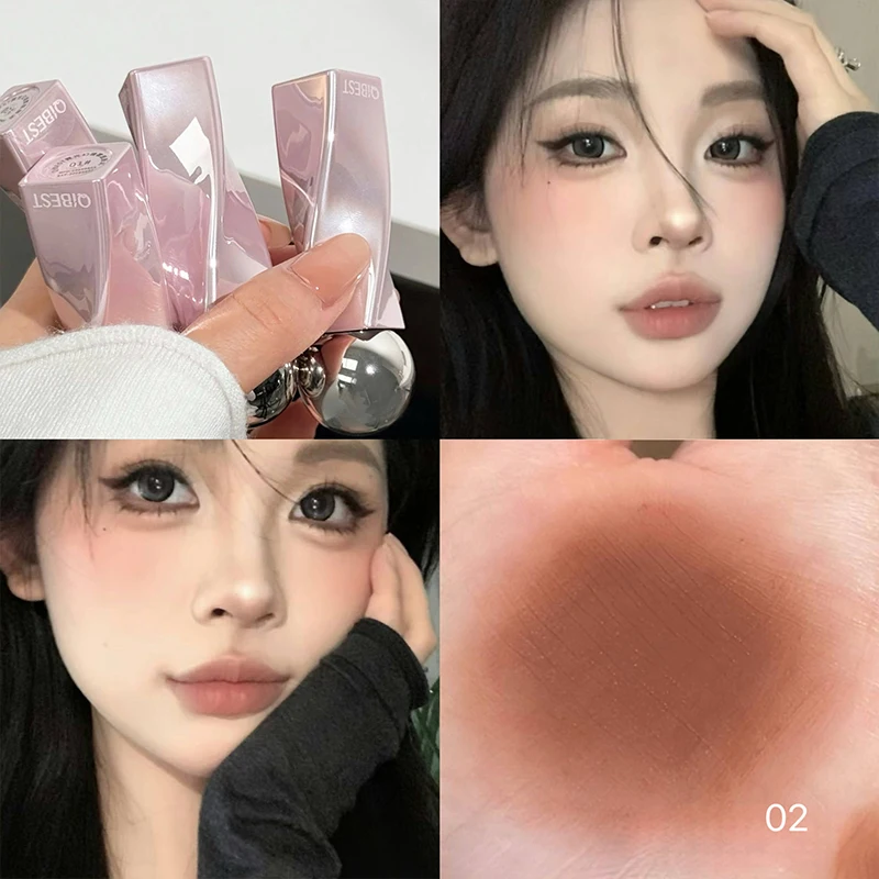 QIBEST Velvet Nude Lip Mud Nat - Matte Velvet Lip Tint Long Lasting recension och pris