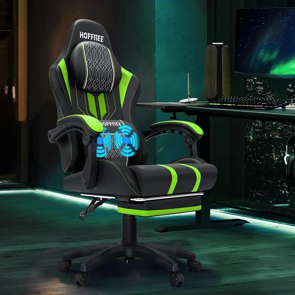 Ergonomic Massage Gaming Chair - Massage recension och pris