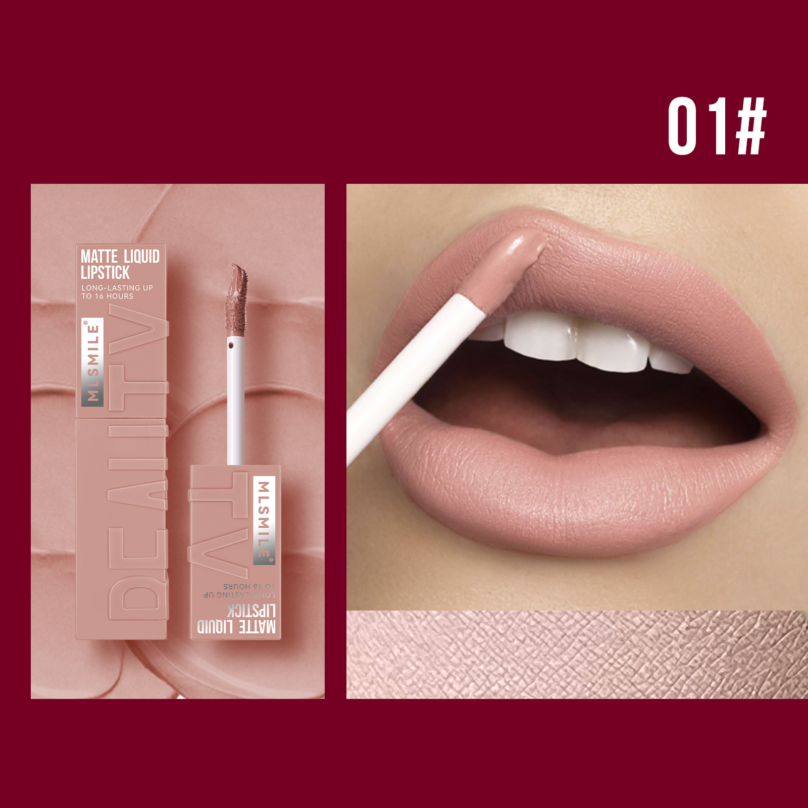 6 Colors Matte Liquid Lipstick - Matte Velvet Lip Tint Long Lasting recension och pris