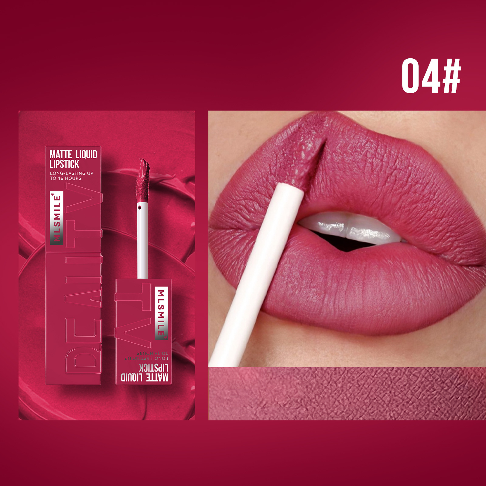 6 Colors Matte Liquid Lipstick - Matte Velvet Lip Tint Long Lasting recension och pris