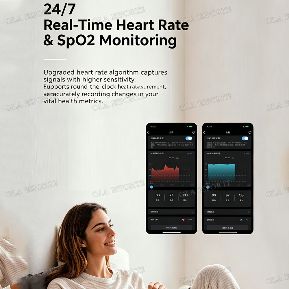New Touch Control Smart Ring E - Health Monitors recension och pris