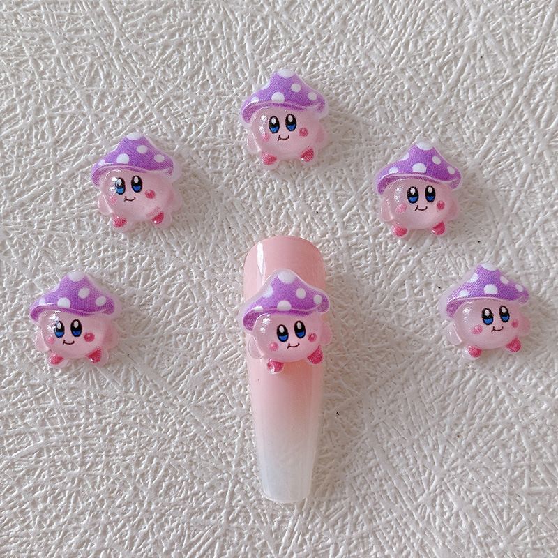 2/10/20pcs Kirby Nail Charms 3 - Nail Art recension och pris