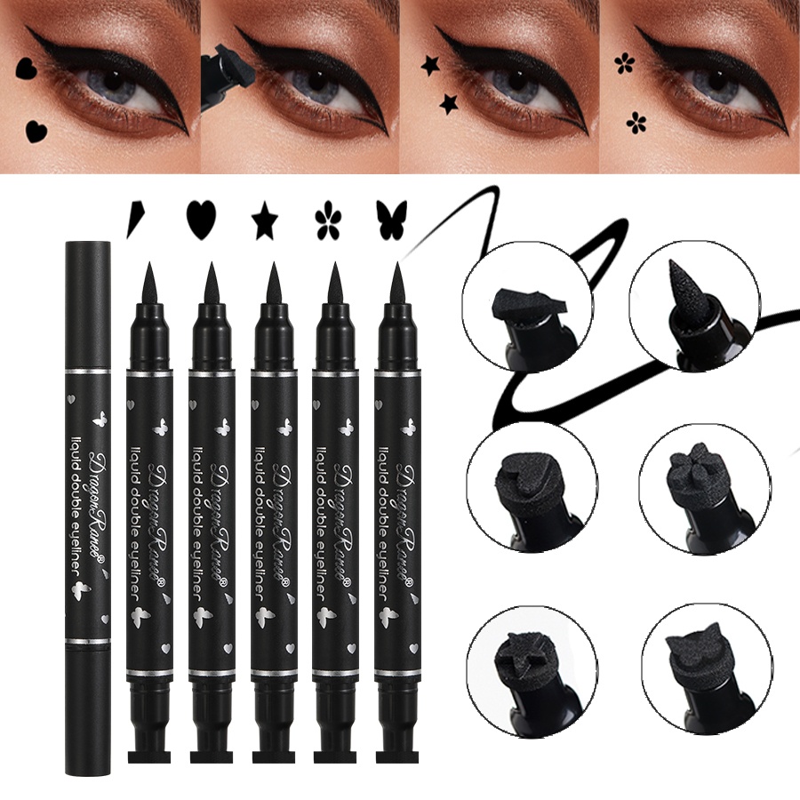 Double-Ended Stamp Eyeliner Wa - Waterproof Liquid Eyeliner Pen recension och pris