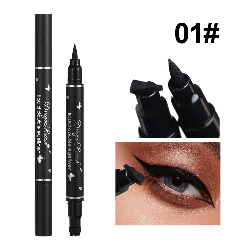 Double-Ended Stamp Eyeliner Wa - Waterproof Liquid Eyeliner Pen recension och pris