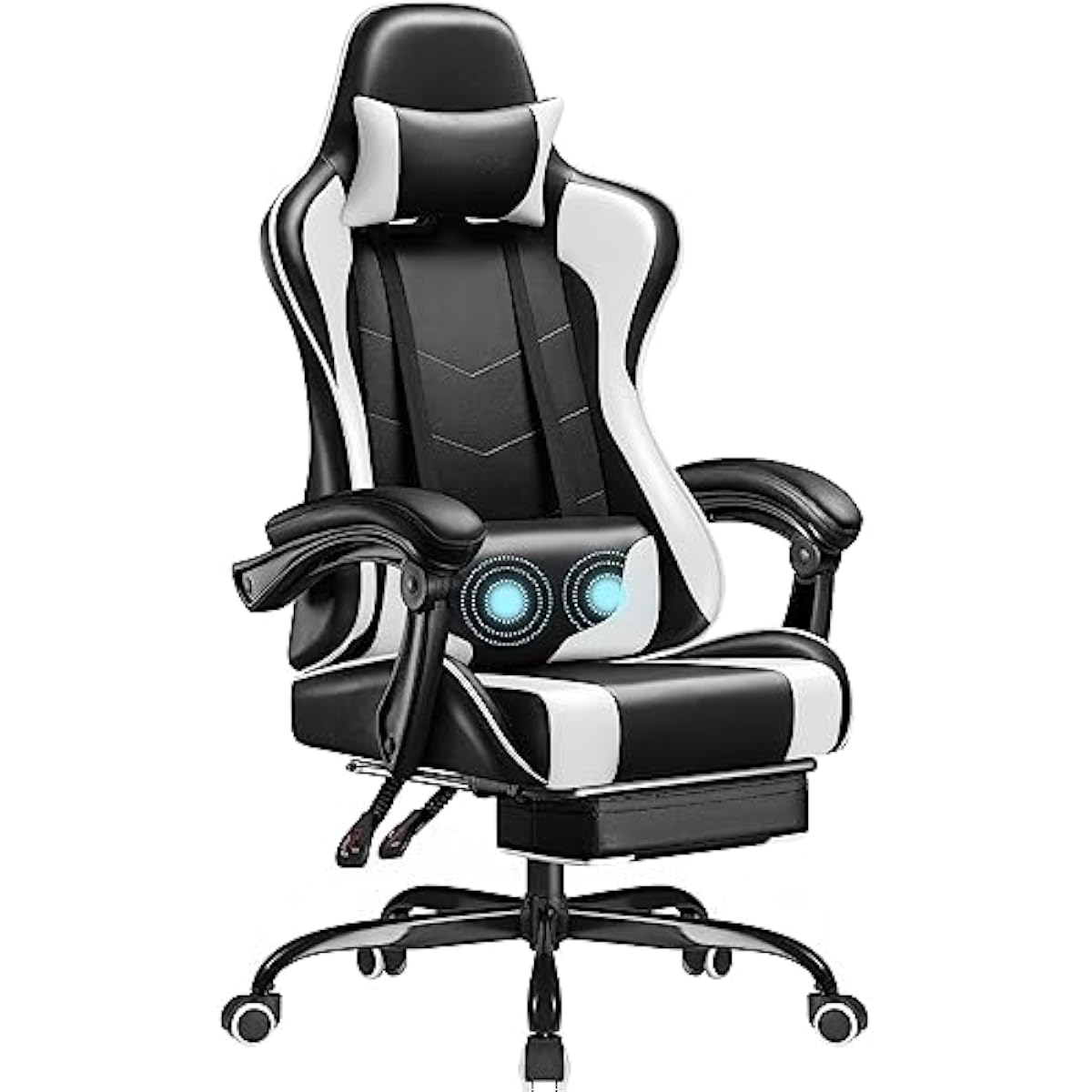 Gaming Chair with Adjustable H - Massage recension och pris