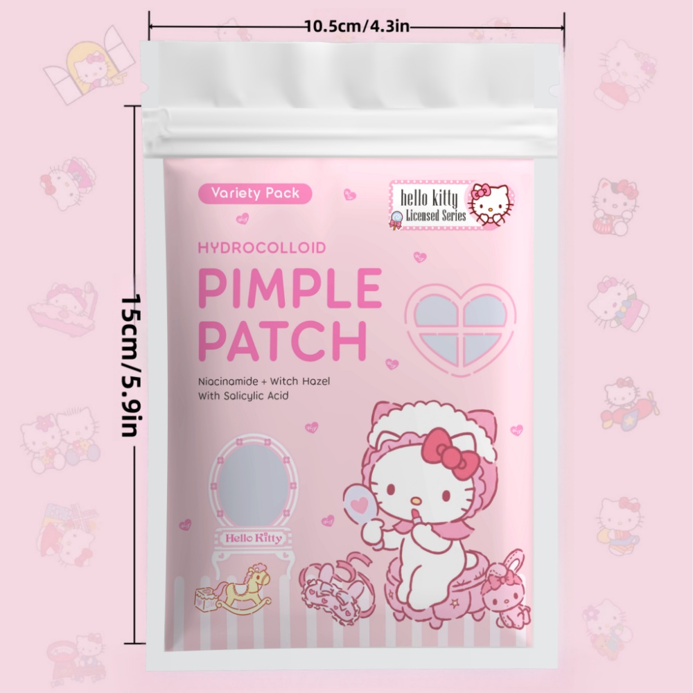 24/72pcs Hello Kitty Hydrocoll - Hydrocolloid Pimple Patch recension och pris
