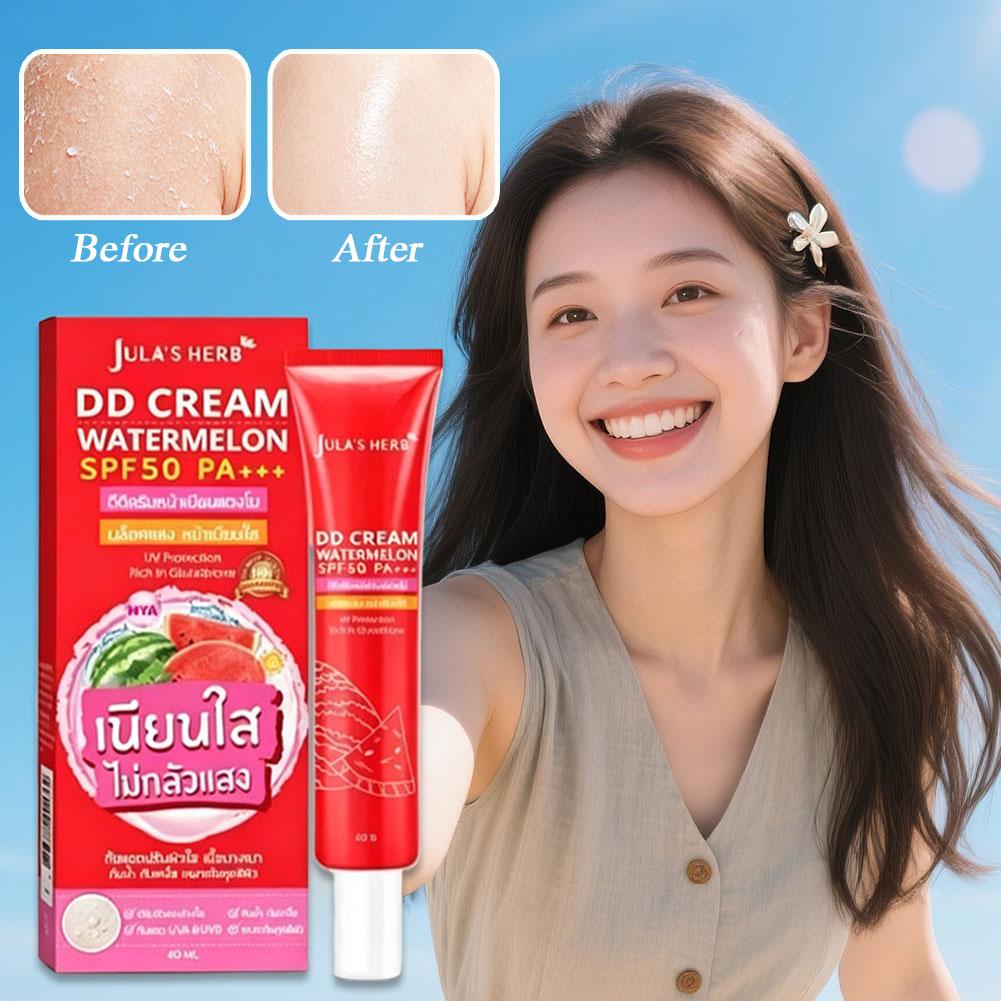 Watermelon DD Cream SPF50 PA++ - Spf 50 Waterproof Sunscreen recension och pris