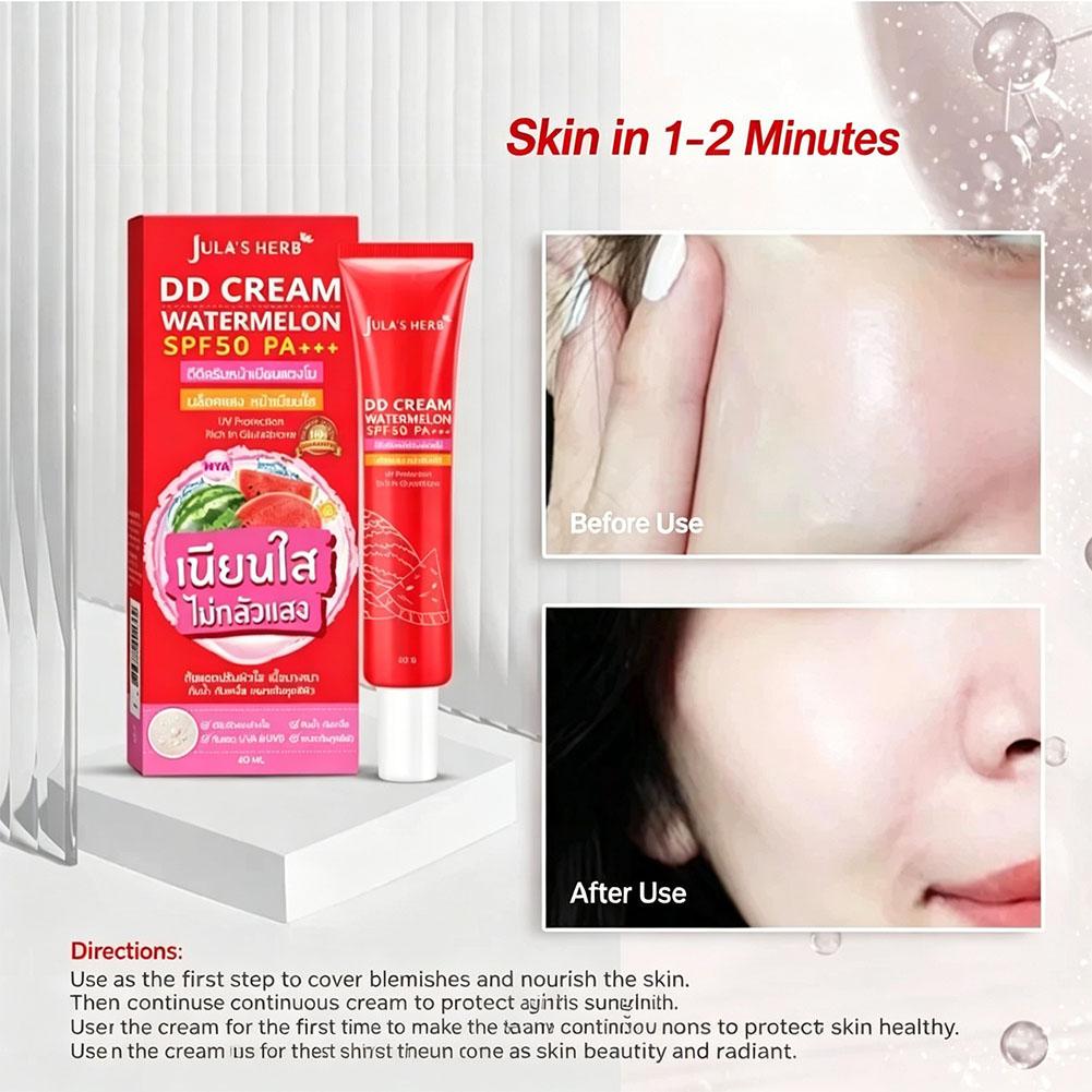 Watermelon DD Cream SPF50 PA++ - Spf 50 Waterproof Sunscreen recension och pris