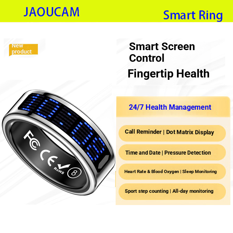2026 Smart Ring Call ID Remind - Health Monitors recension och pris