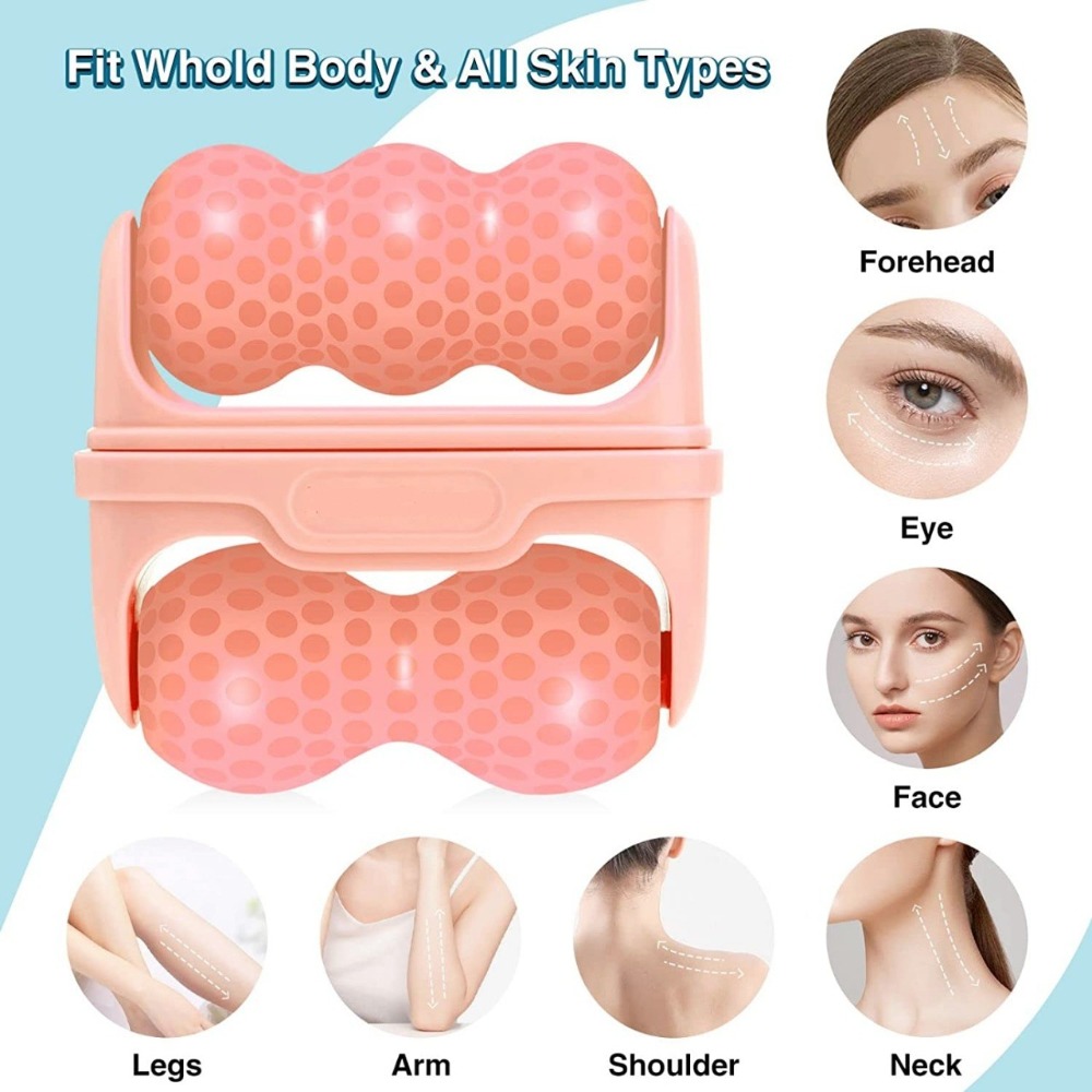 Double Head Ice Roller For Fac - Face Ice Roller Puffiness recension och pris