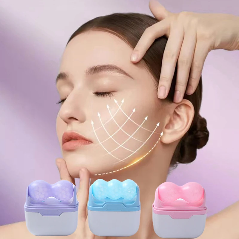 Double Head Ice Roller For Fac - Face Ice Roller Puffiness recension och pris