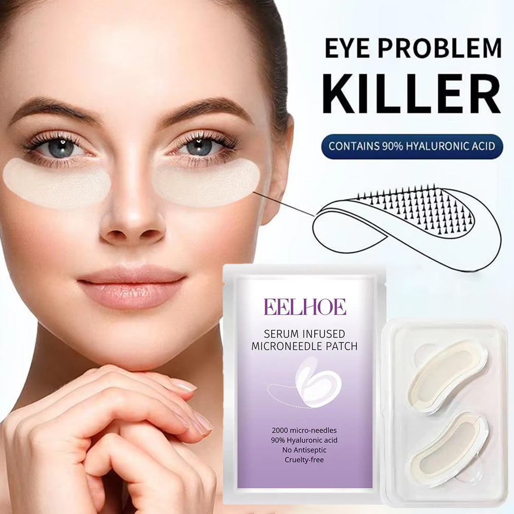 1 Pair Micro-needle Eye Patch  - Collagen Under Eye Patches recension och pris