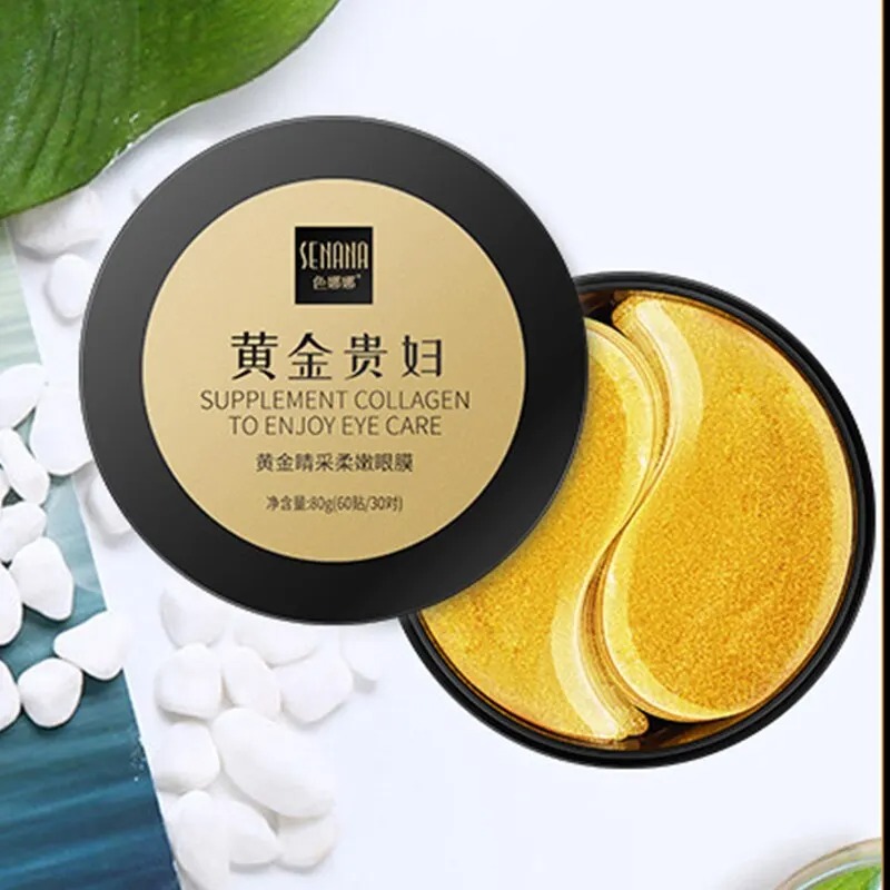 60pcs Golden Moisturizing Eye  - Collagen Under Eye Patches recension och pris