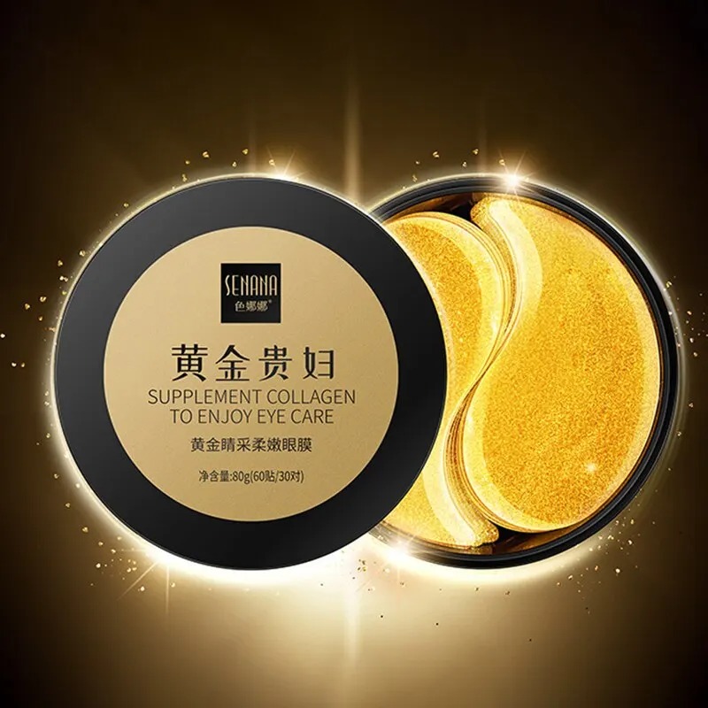 60pcs Golden Moisturizing Eye  - Collagen Under Eye Patches recension och pris