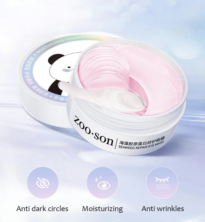 60Pcs Gold Crystal Collagen Ey - Collagen Under Eye Patches recension och pris