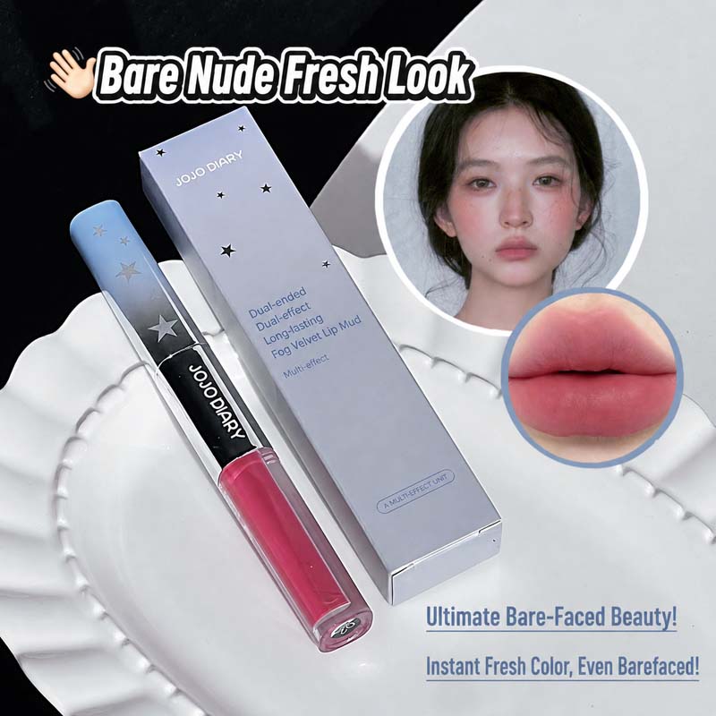 JOJO DIARY Dual Effect Lip Gla - Matte Velvet Lip Tint Long Lasting recension och pris