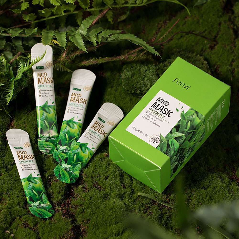 Fenyi Green Tea Clay Mask 5gx2 - Green Tea Cleansing Clay Mask recension och pris